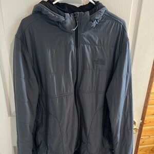 The North Face Men's Puffer Jacket - Dark Gray